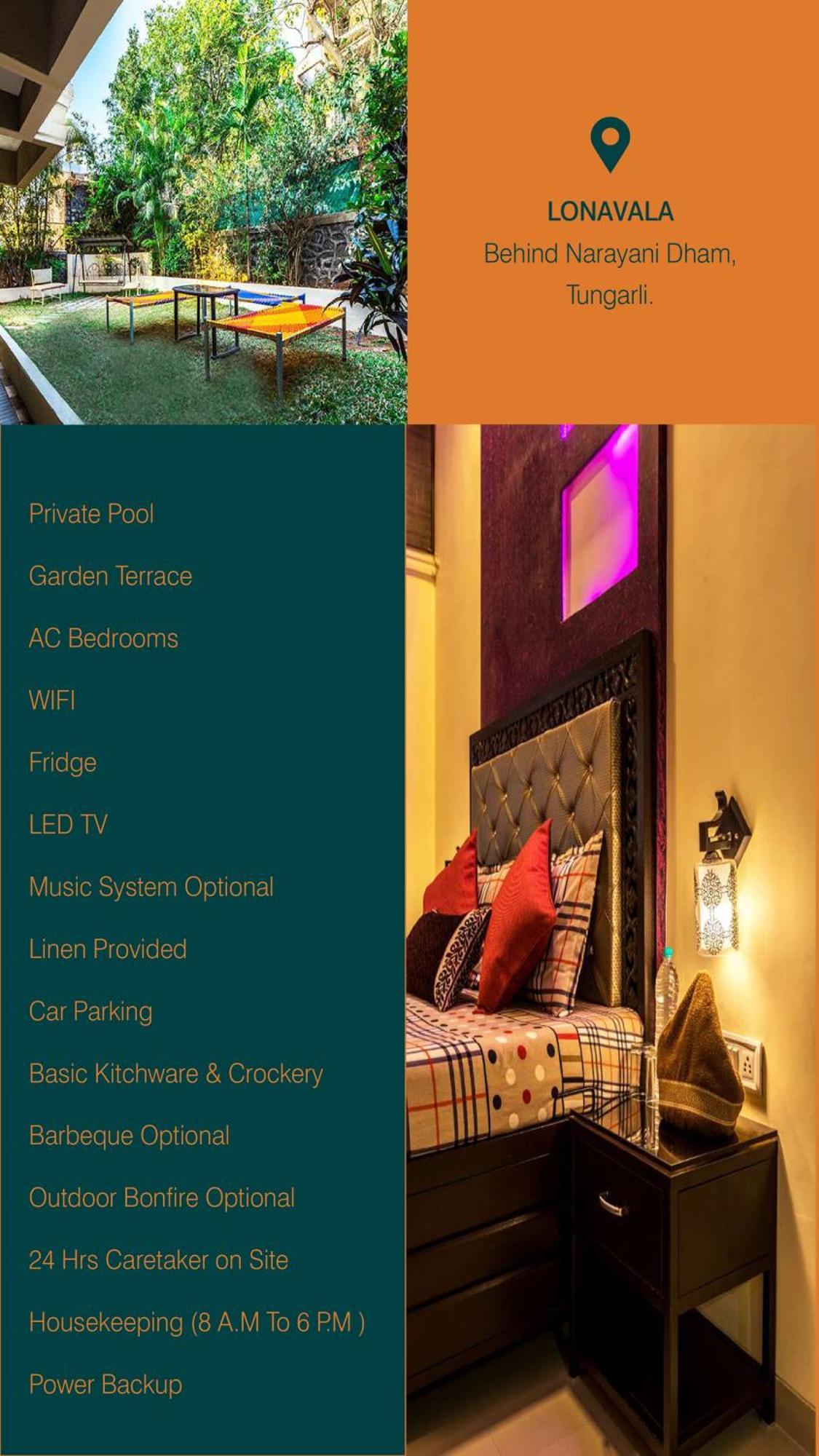 Villa Velvet Bungalow Lonavla Exterior foto
